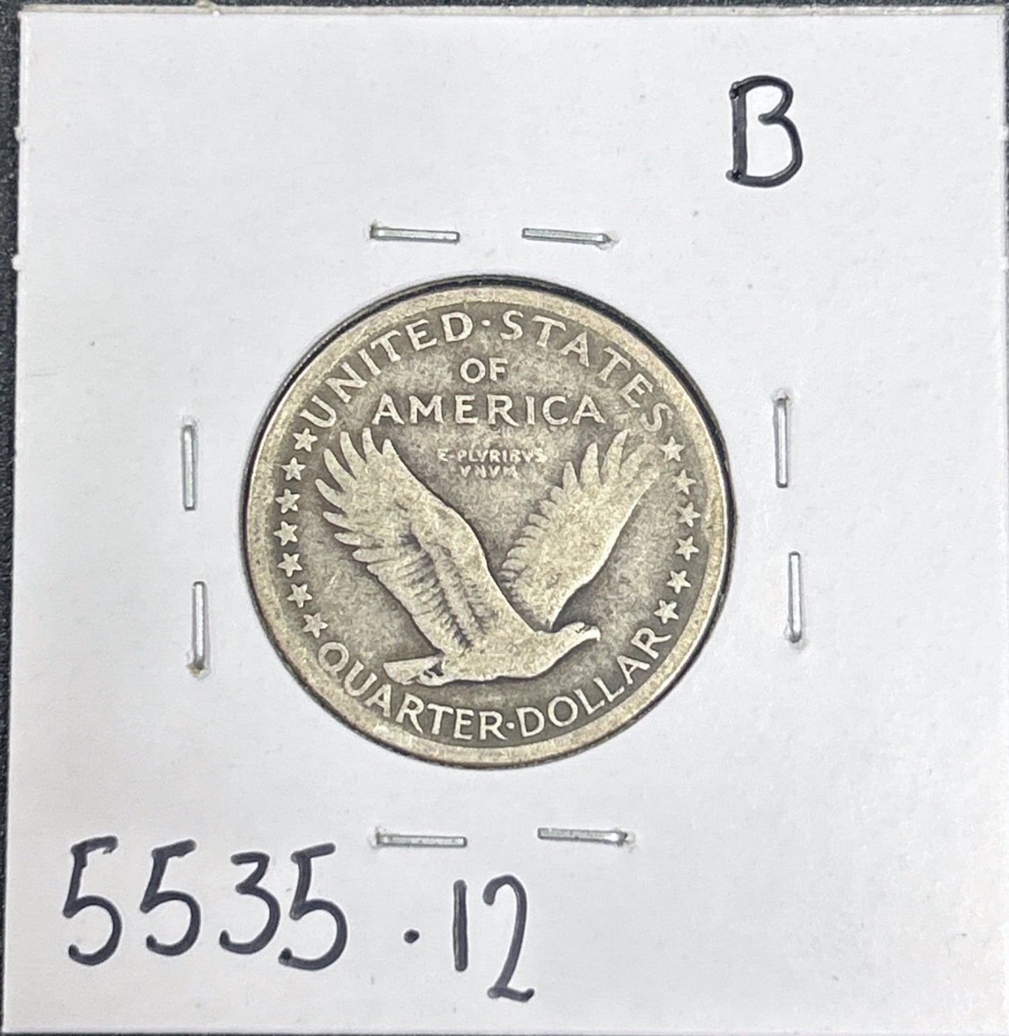 1917 Standing Liberty Quarter Type 1 5535.12-B — Reverse