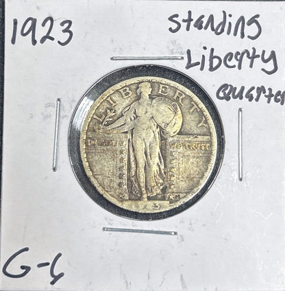 1923 Standing Liberty Quarter 5547.6-A — Obverse
