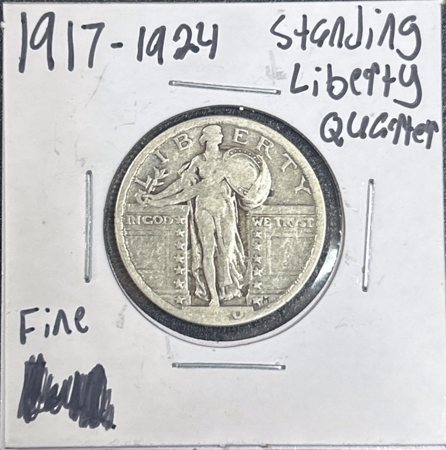 1917-1924 Standing Liberty Quarter 5543.D12-A — Obverse