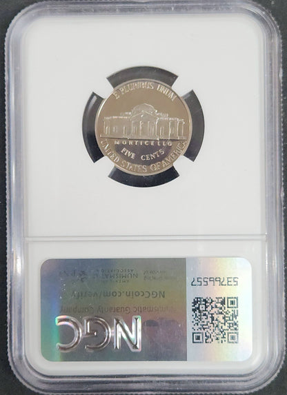 1999-S Jefferson Nickel Proof 69 Ultra Cameo NGC 3609.69-06526969008158075035 — Reverse