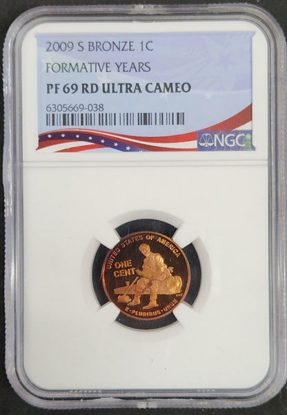 200-S Bronze Lincoln Cent Proof 69 RD Ultra Cameo Formative Years 1973.64-82221769006305669038 — Obverse