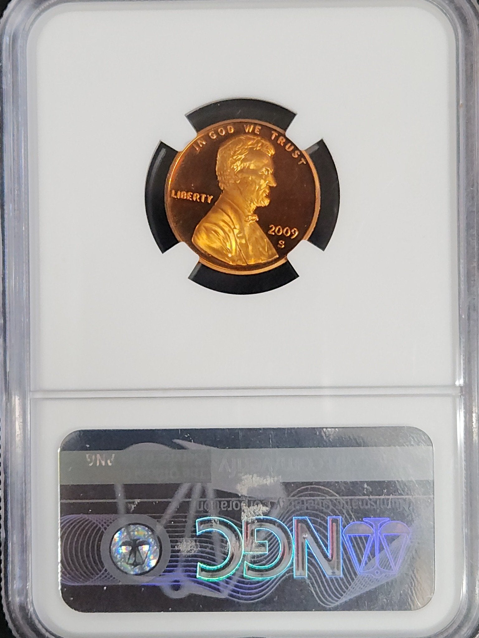 200-S Bronze Lincoln Cent Proof 69 RD Ultra Cameo Formative Years 1973.64-82221769006305669038 — Reverse