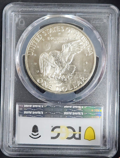 1972-S Eisenhower Dollar Silver MS65 PCGS 7926.65-1000074110065054990638 — Reverse