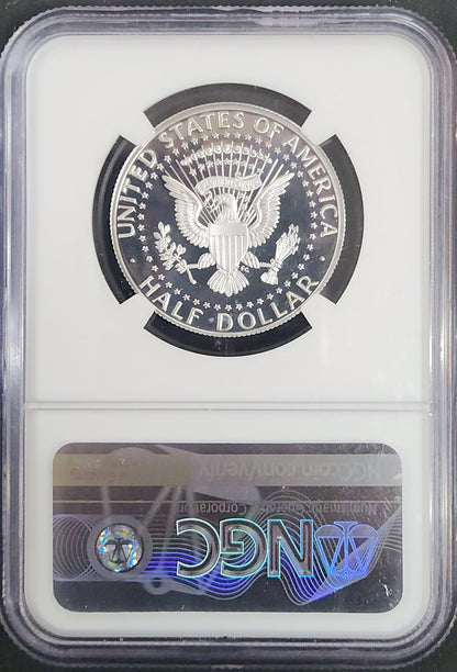 2021 Kennedy Half Dollar S Silver Proof 70 Ultra Cameo First Day Of Issue NGC 85156.70-82611570006253999044 — Reverse