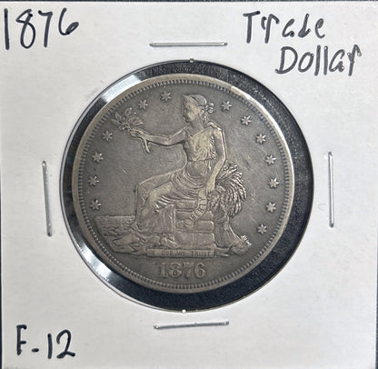 1876 Trade Dollar 7355.12-A — Obverse