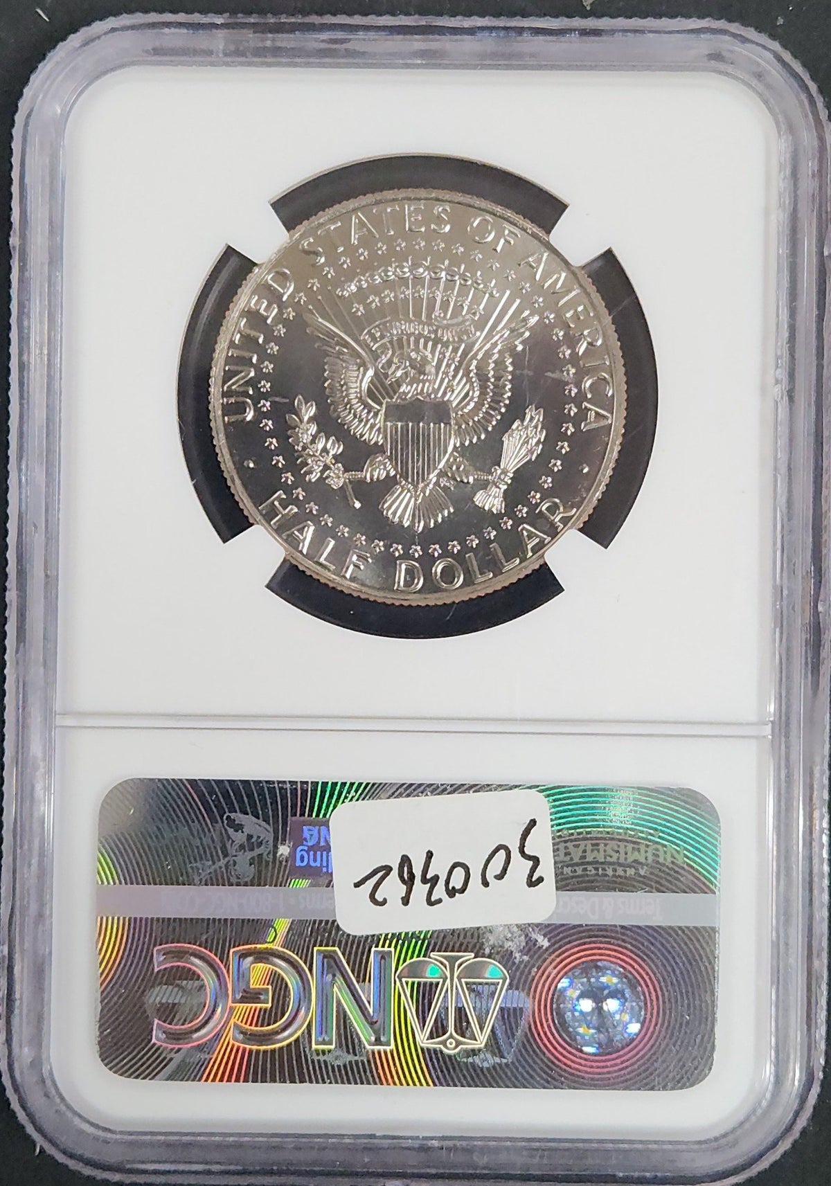 2014-P Kennedy Half Dollar SP67 50th Anniversary Clad High Relief NGC 82061.67-82430067004302183029 — Reverse