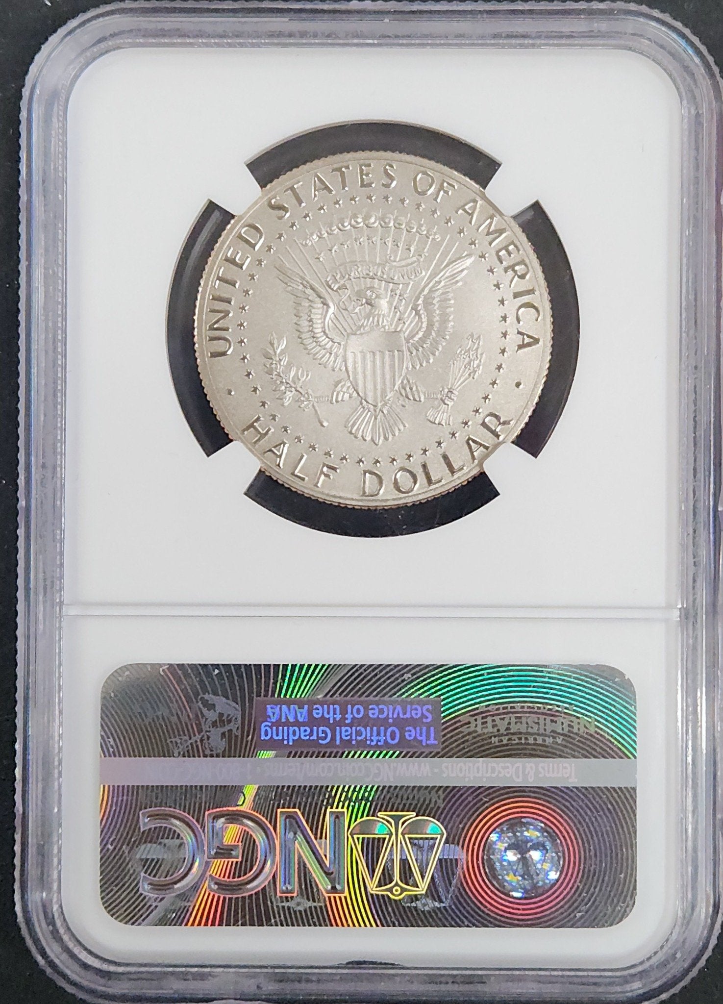2017-S Kennedy Half Dollar SP70 Enhanced Finish First Releases 225th Anniversary Set 82060.70-82490770004601497135 — Reverse