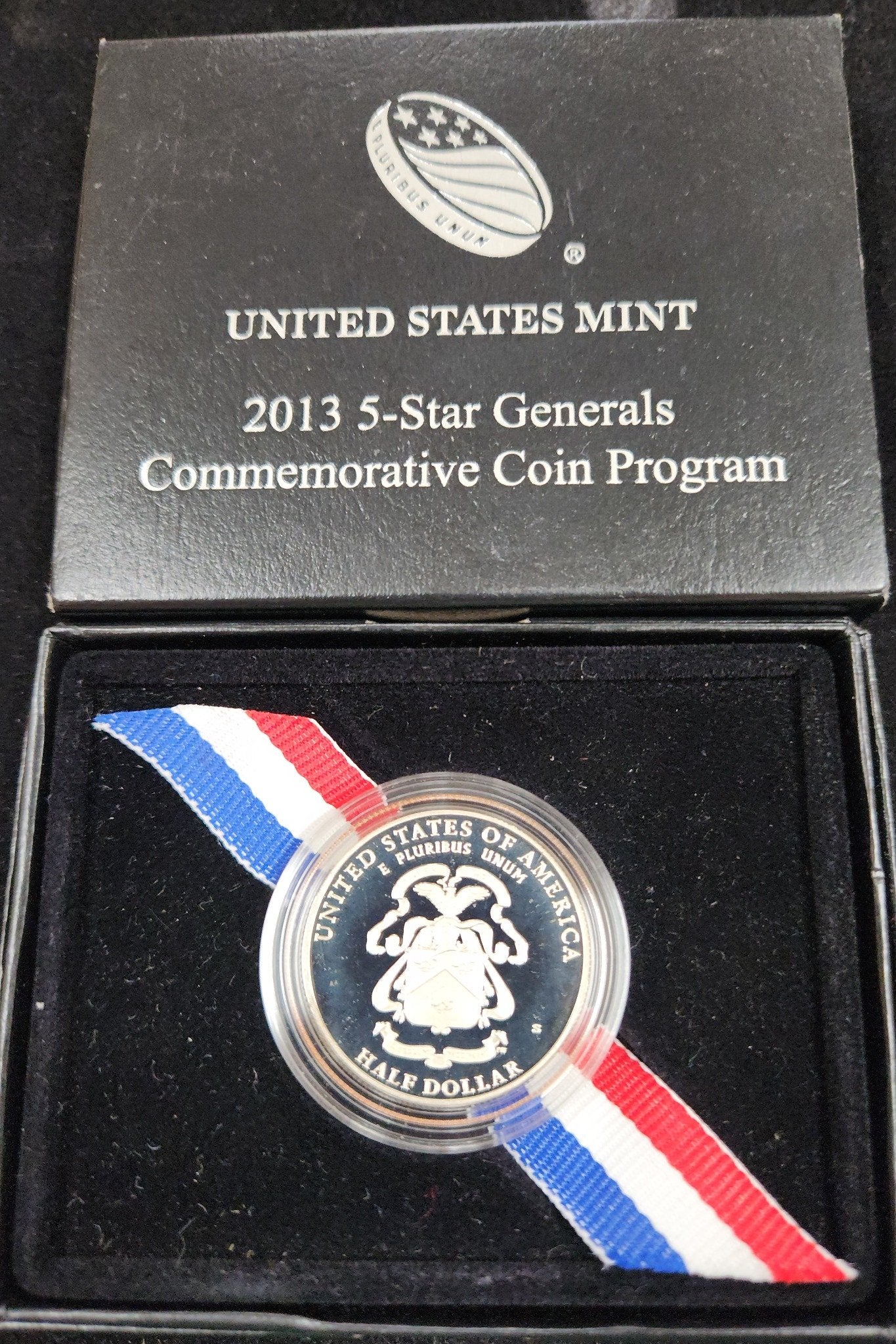 2013 proof 5-Star Generals commerative coin program clad — Reverse