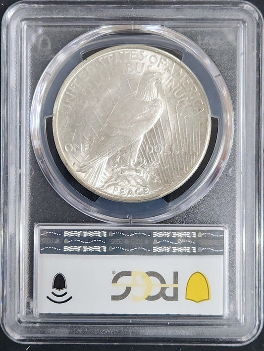 1923-S Peace Dollar AU55 PCGS 7902.55-1000073620055055968863 — Reverse