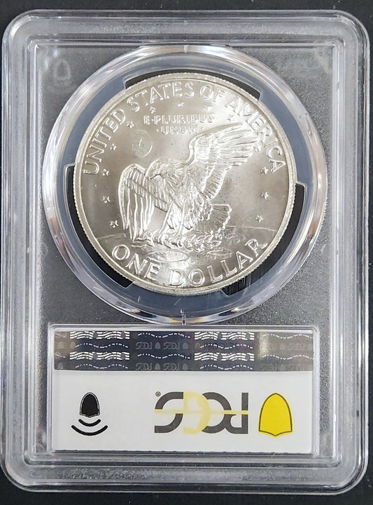 1972-S Eisenhower Dollar MS67 Silver PCGS 7926.67-0074116746686160 — Reverse