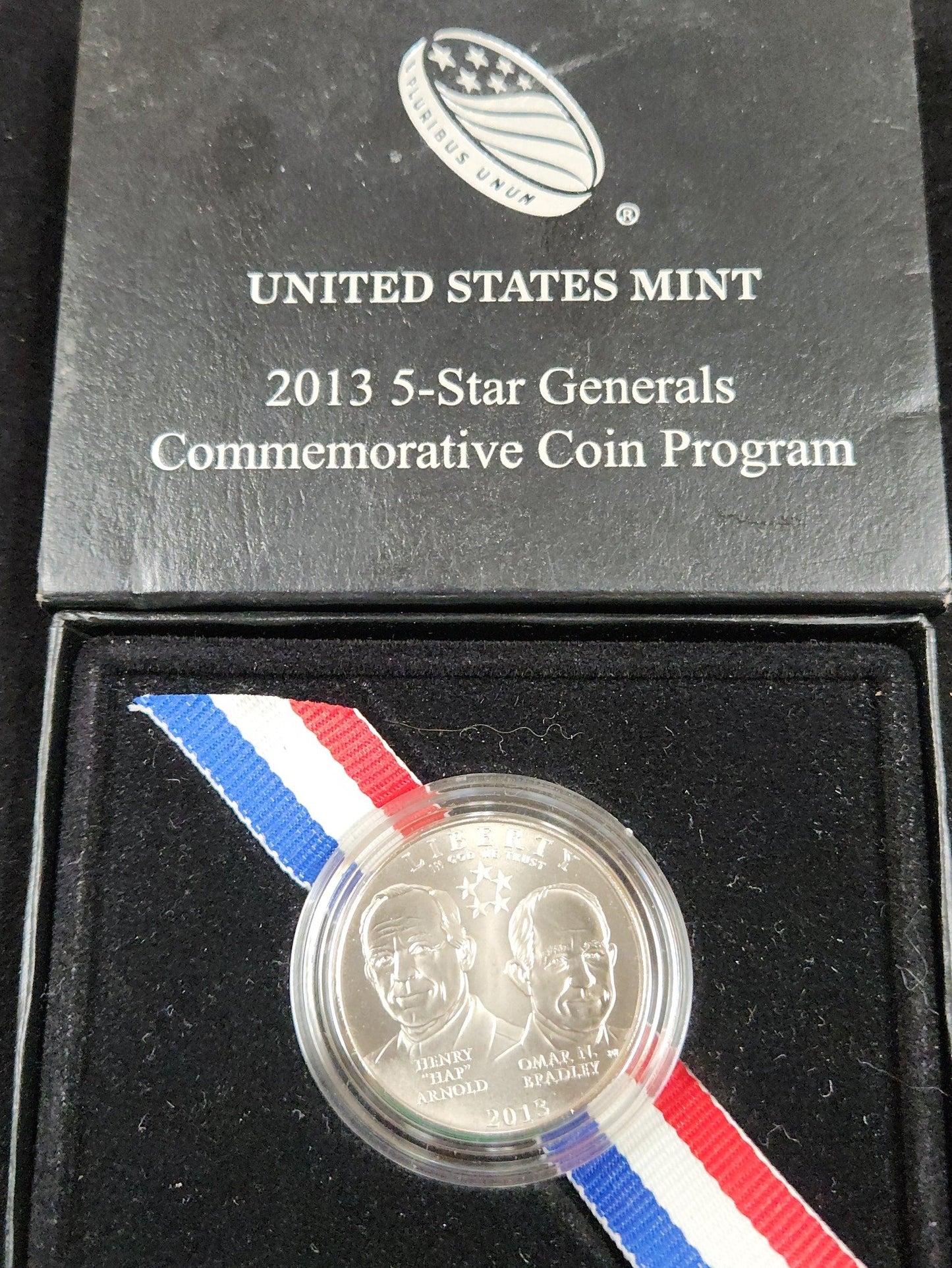 2013 Mint State 5-Star Generals commerative coin program clad  — Obverse