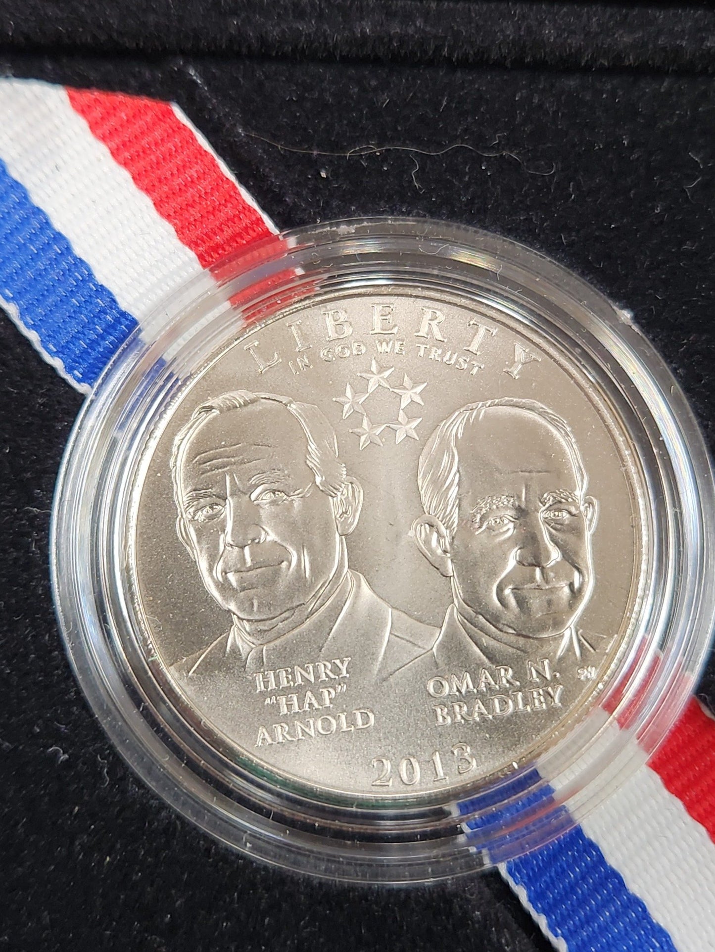 2013 Mint State 5-Star Generals commerative coin program clad  — Reverse