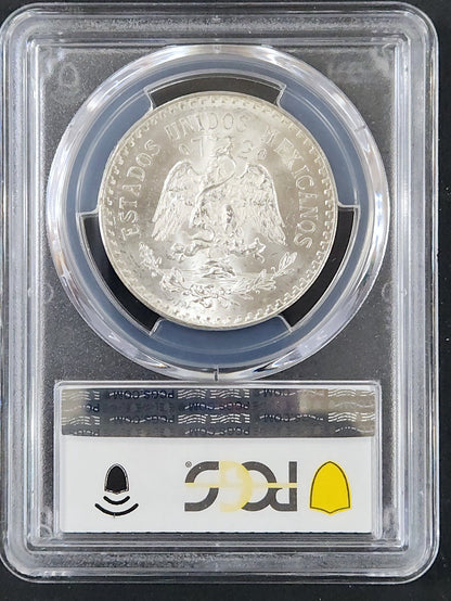 1932-M Silver Peso Mexico Open 9 KM-455 376109.66-7066716647101829 — Reverse