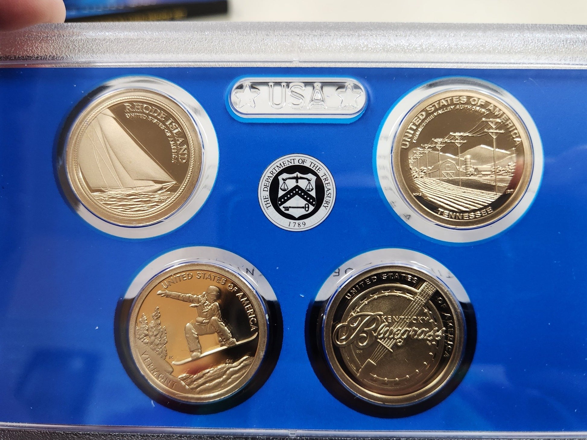2022 American Innovation $1 Coin Proof Set — Holder