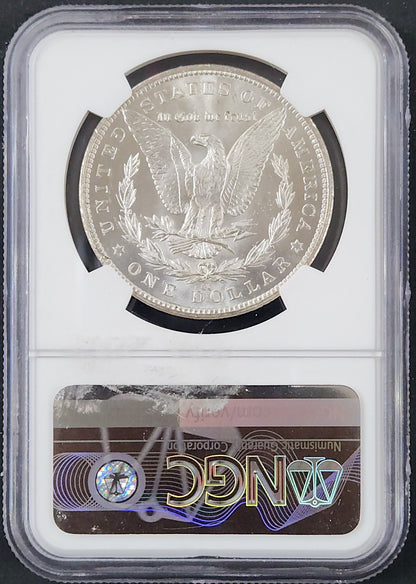 1882 CC Morgan Dollar MS63 NGC 7508.63-01713463005986655006 — Reverse