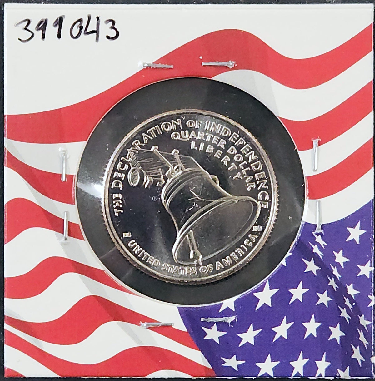 2026 July 4th Privy Mark Quarter 399043.64-A — Reverse