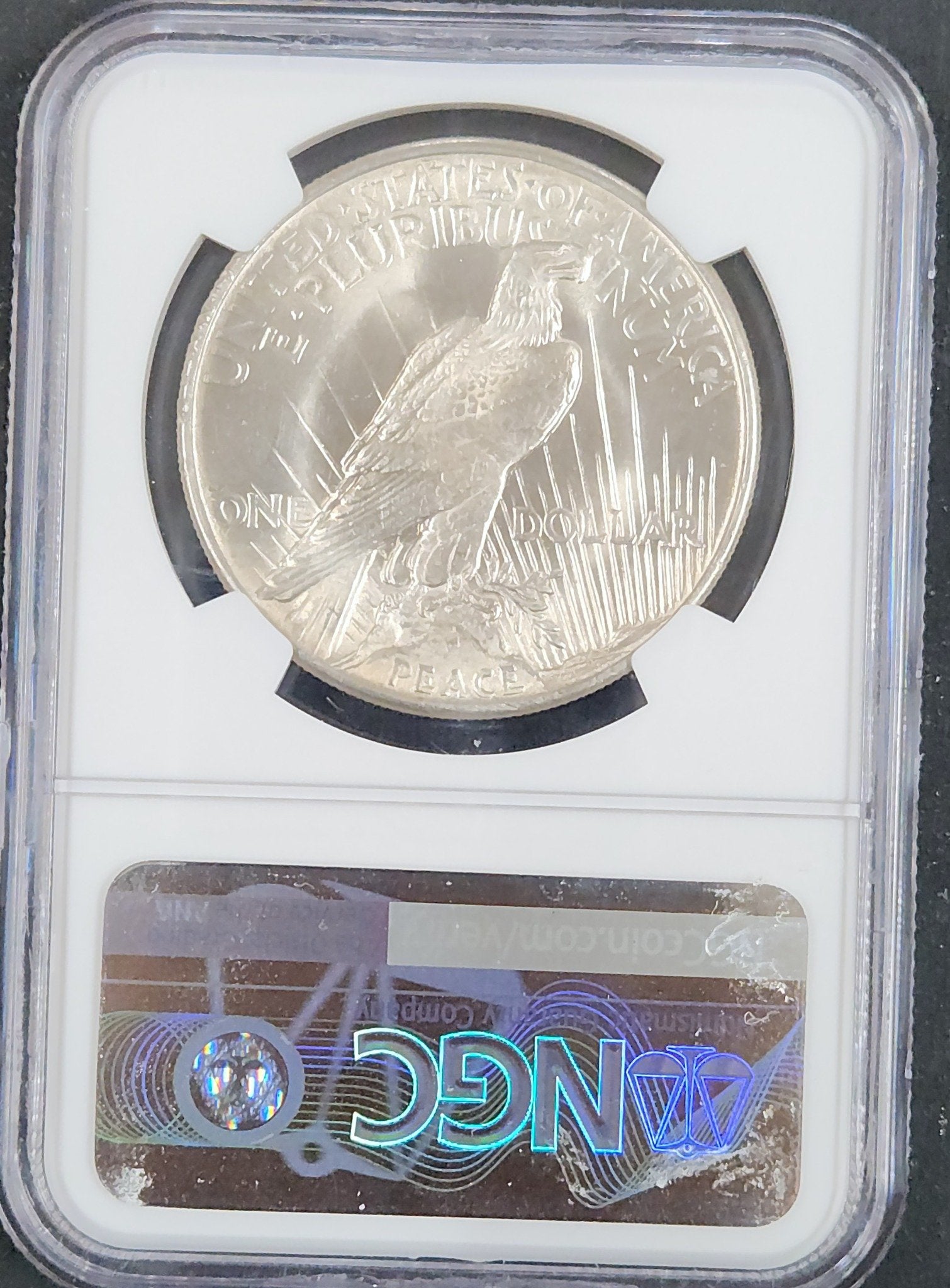 1921 Peace Dollar High Relief MS63 NGC | JP Ford Coin & Currency