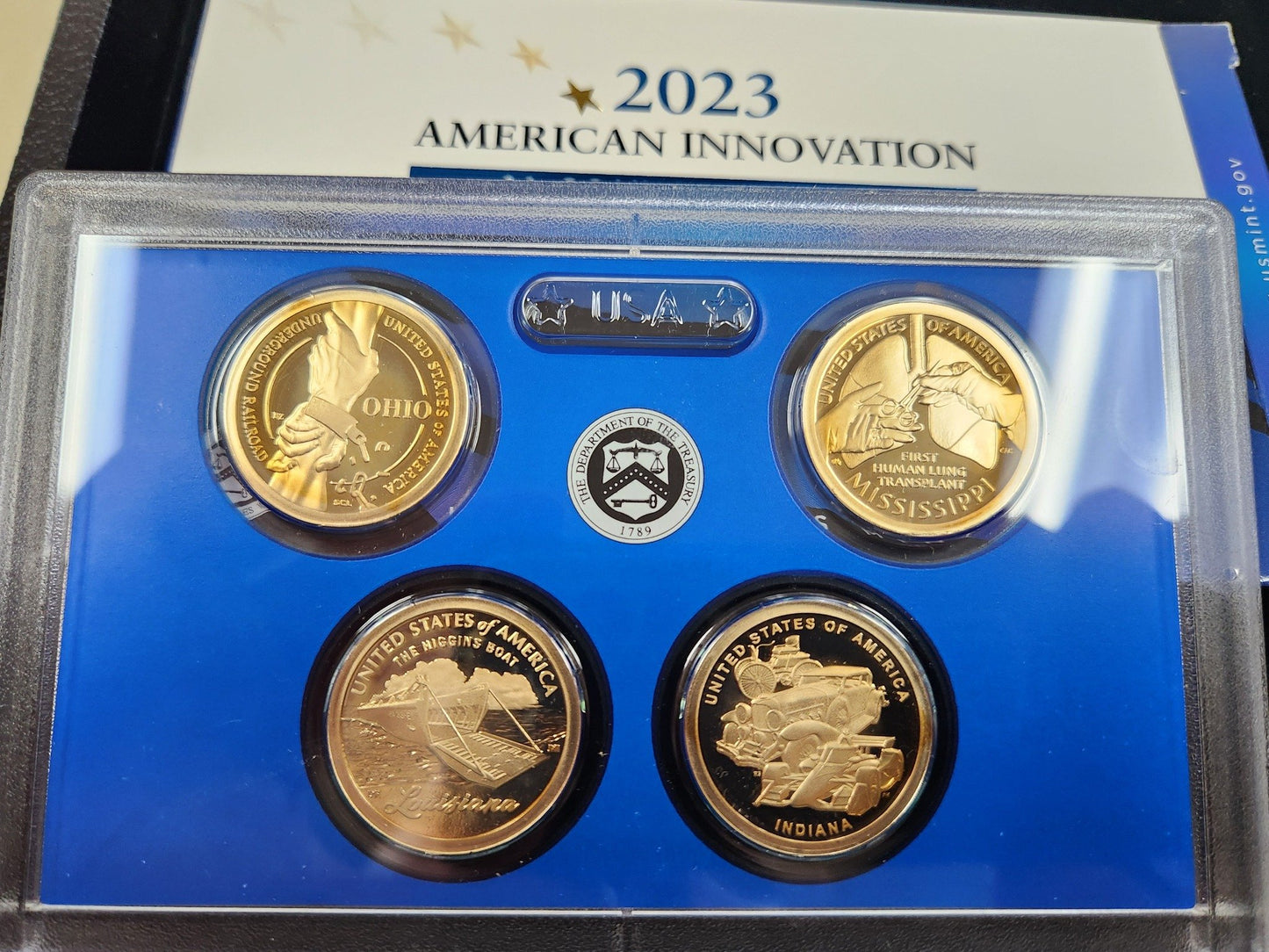 2023 American Innovation $1 Coin Proof Set — Reverse