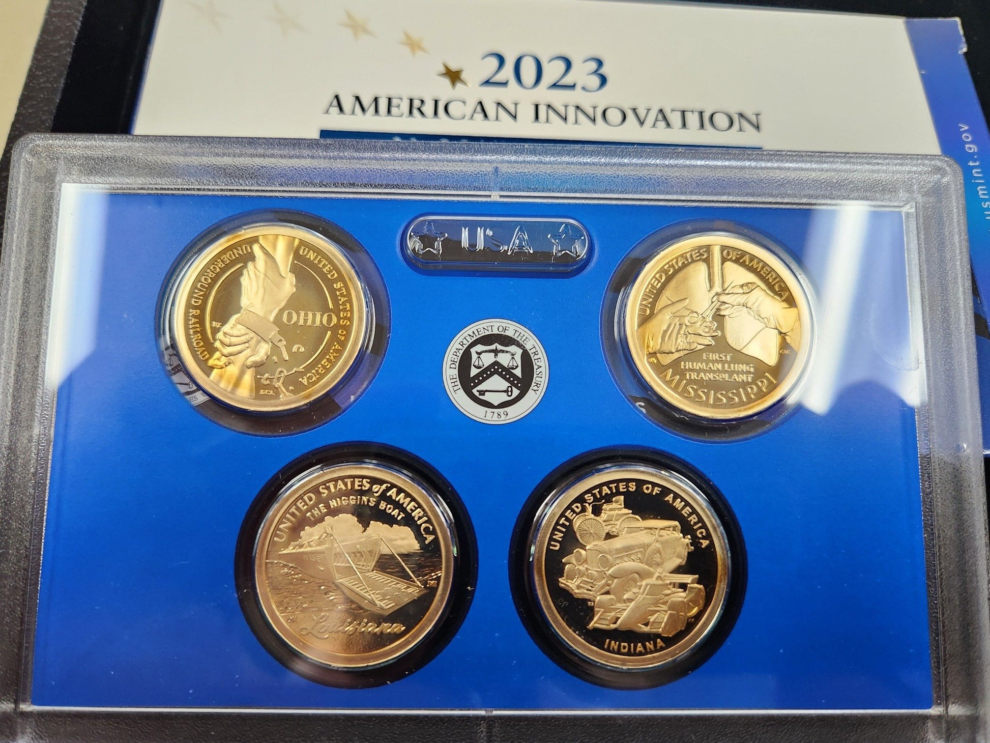 2023 American Innovation $1 Coin Proof Set — Reverse