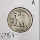 1917-s OBV MM Walking Liberty Half G-4 — Reverse
