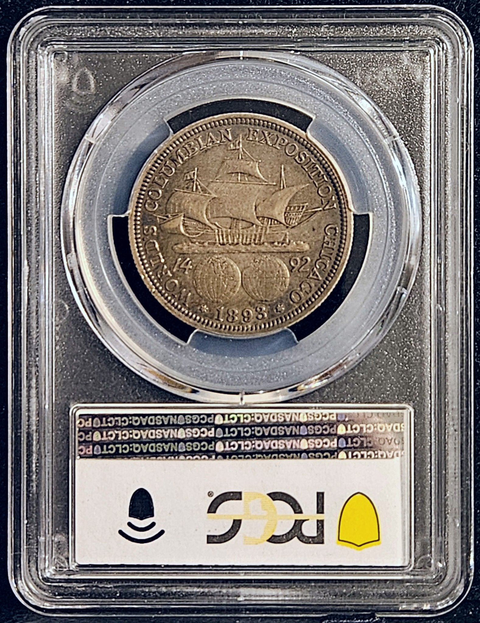 1893 Columbian Exposition Commemorative Half Dollar PCGS XF45 – JP