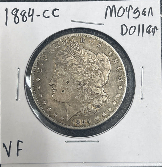 1884-CC Morgan Dollar 7524.D35-A — Obverse
