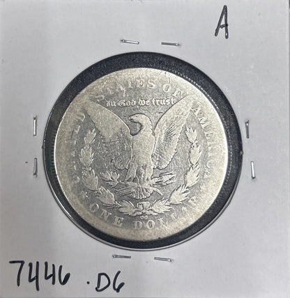 1878-CC Morgan Dollar 7446.D6-A — Reverse