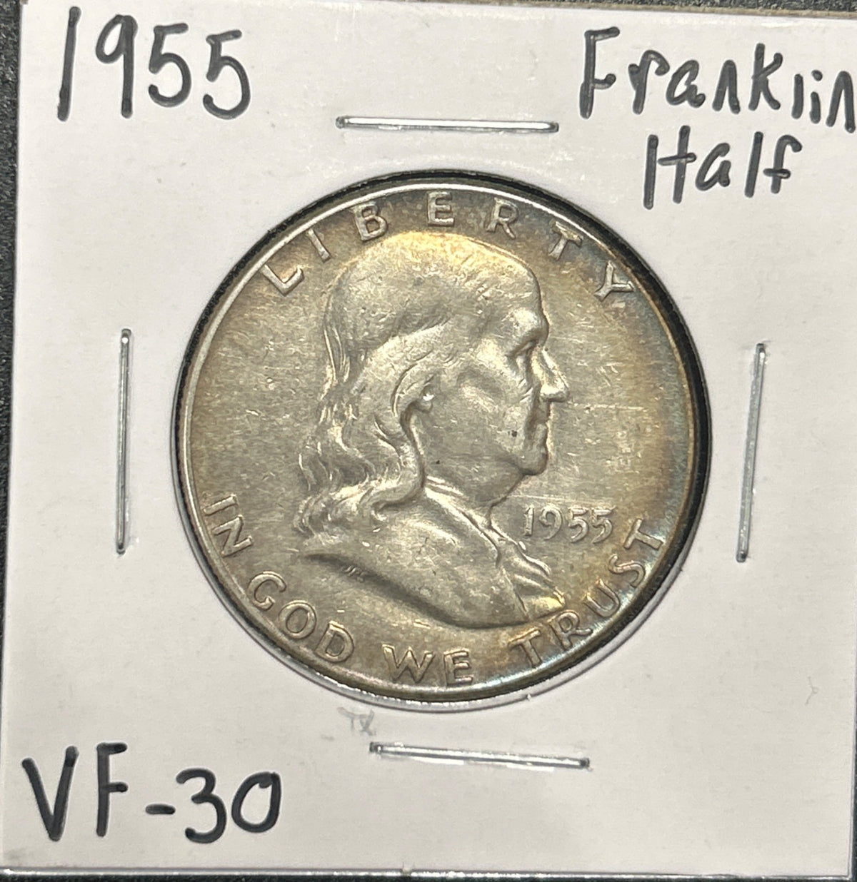 1955 Franklin Half Dollar 6802.30-A — Obverse