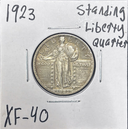 1923 Standing Liberty Quarter 5547.40-B — Obverse