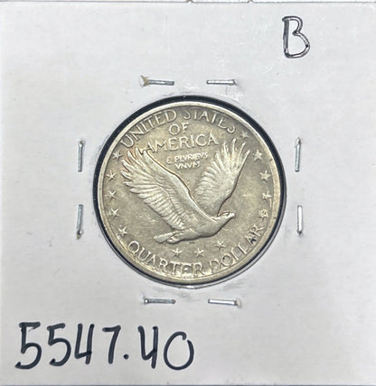 1923 Standing Liberty Quarter 5547.40-B — Reverse
