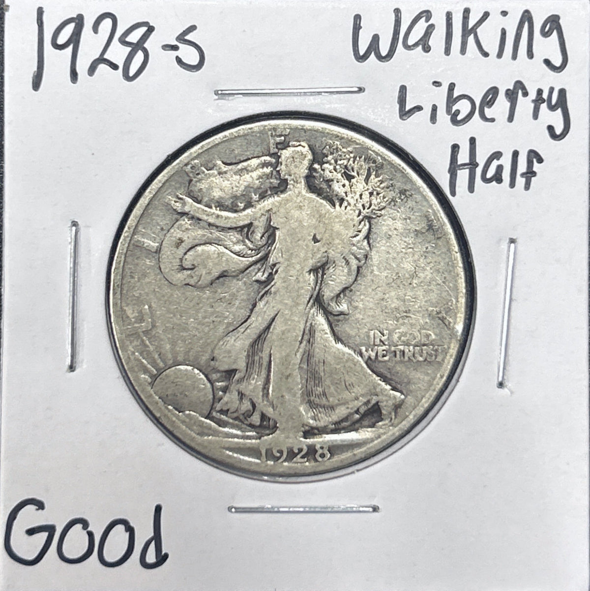 1928-S Walking Liberty Half Dollar 6727.D6-A — Obverse