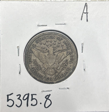1899 Barber Quarter 5395.8-A — Reverse