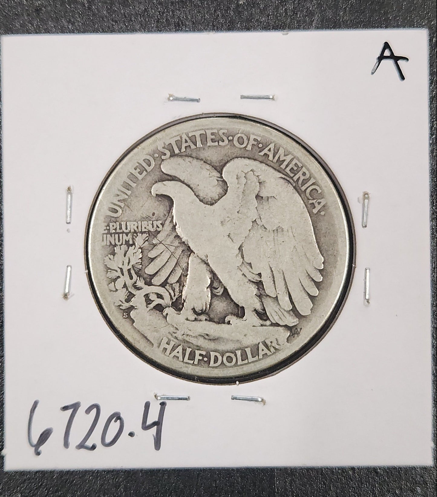 1919-s Walking Liberty Half G-4 — Reverse