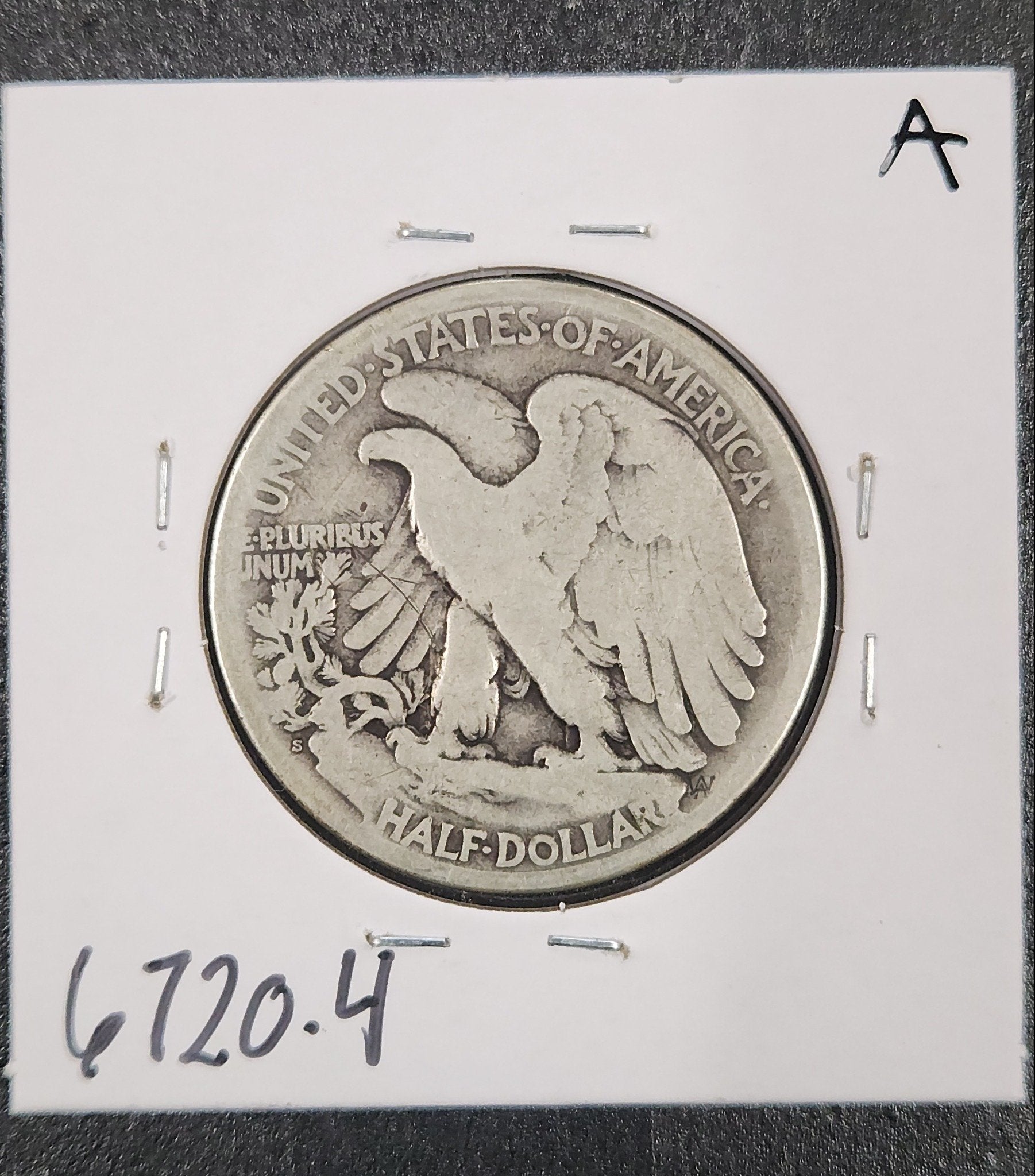 1919-s Walking Liberty Half G-4 — Reverse