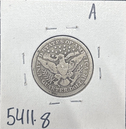 1915 Barber Quarter 5411.8-A — Reverse
