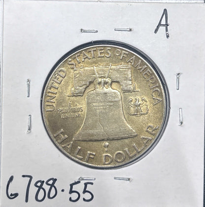 1948 Franklin Half Dollar 6788.55-A — Reverse