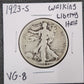 1923-s Walking Liberty Half VG-8 — Obverse