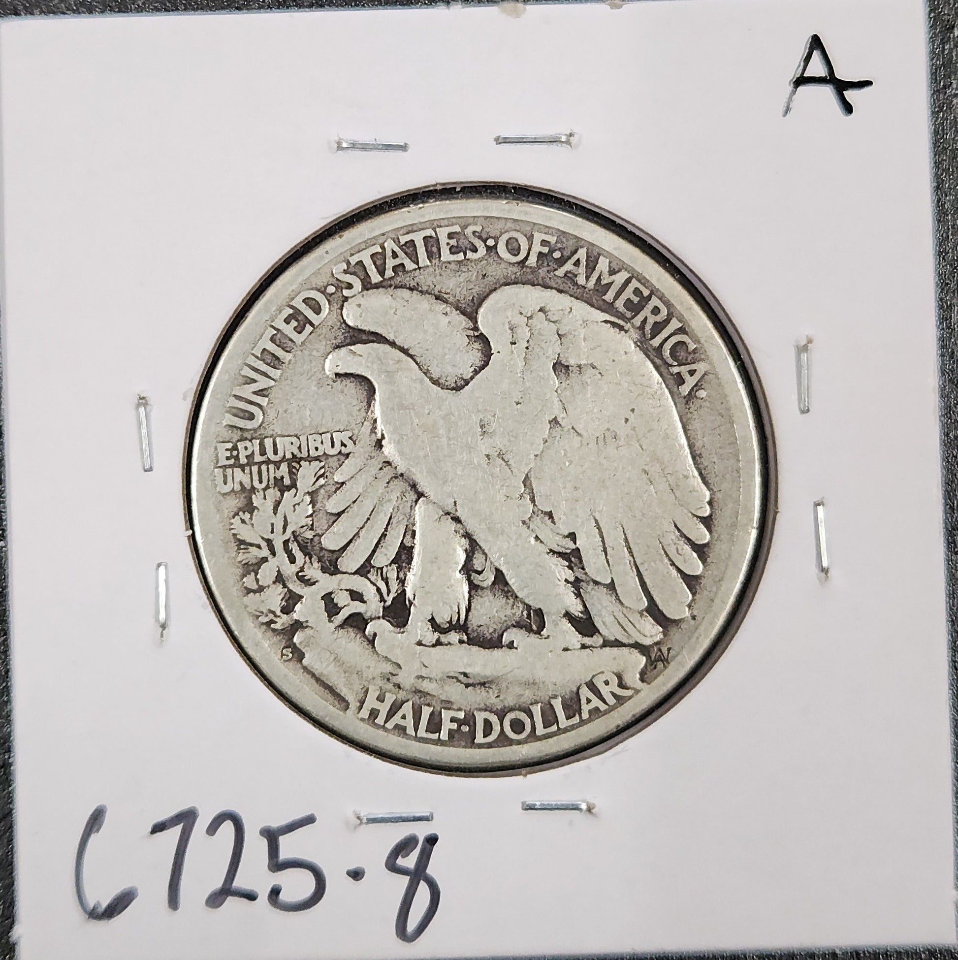 1923-s Walking Liberty Half VG-8 — Reverse