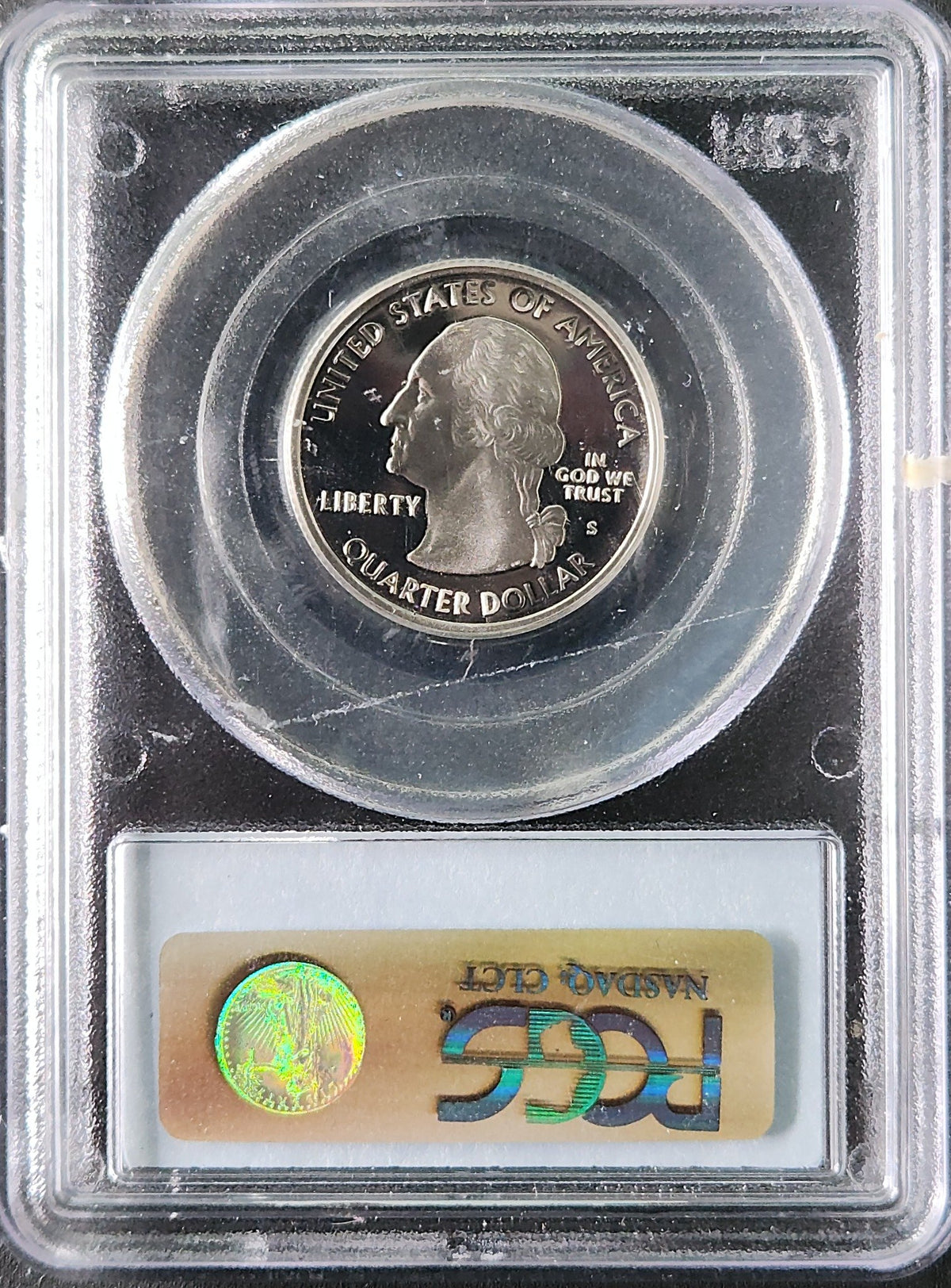 2004-S Wisconsin Quarter PR69 DCAM PCGS 6113.69-9130556914157879 — Reverse