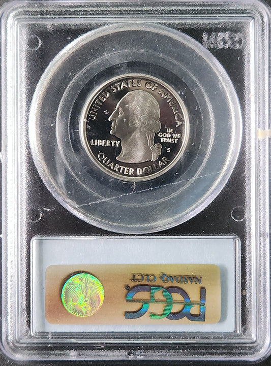 2004-S Wisconsin Quarter PR69 DCAM PCGS 6113.69-9130556914157879 — Reverse