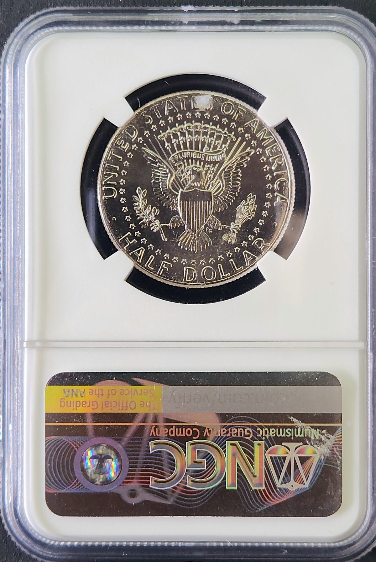 2025 P Kennedy Half Dollar Brilliant UNC NGC 376282.UNC-83744100028856058050 — Reverse