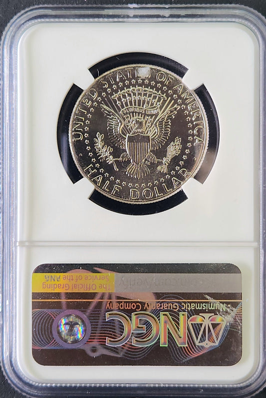 2025 P Kennedy Half Dollar Brilliant UNC NGC 376282.UNC-83744100028856058050 — Reverse