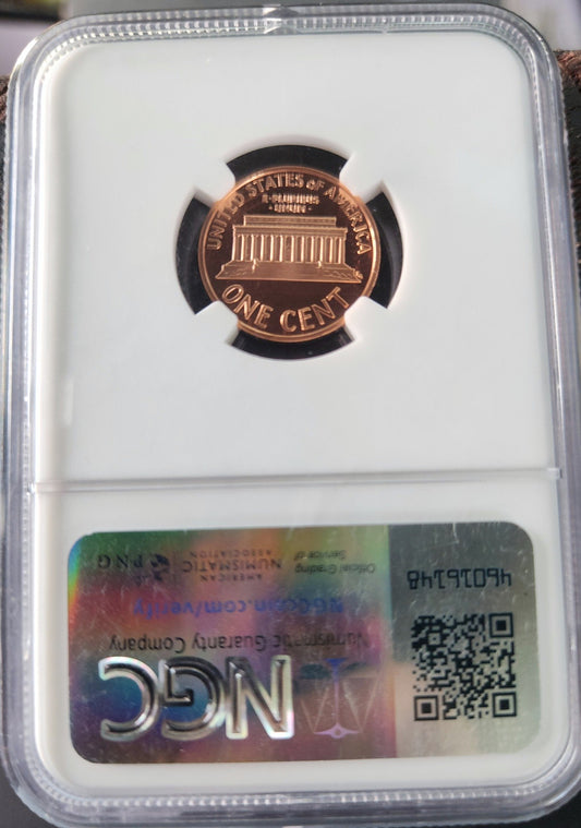 2005-S Lincoln Cent PF69 RD Ultra Cameo Usa NGC 351176.69-82220869008332394039 — Reverse