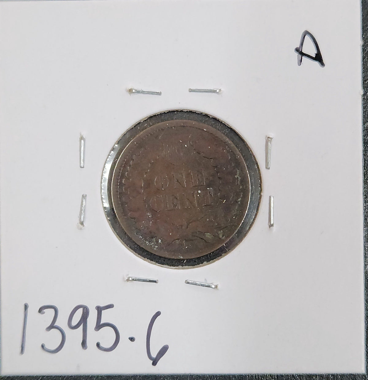 1893 Indian Head Cent G-6 1395.6-A — Reverse