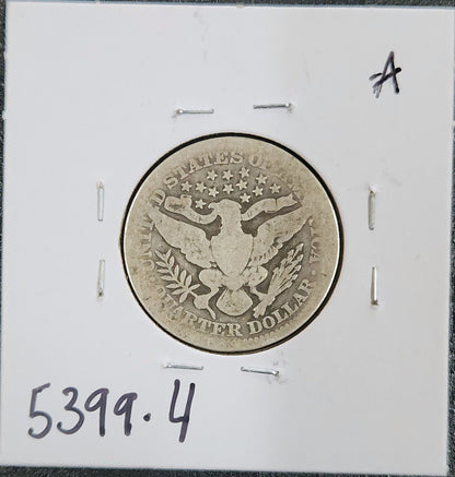 1903 Barber Quarter G4 5399.4-A — Reverse