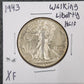 1943 Walking Liberty Half XF — Obverse