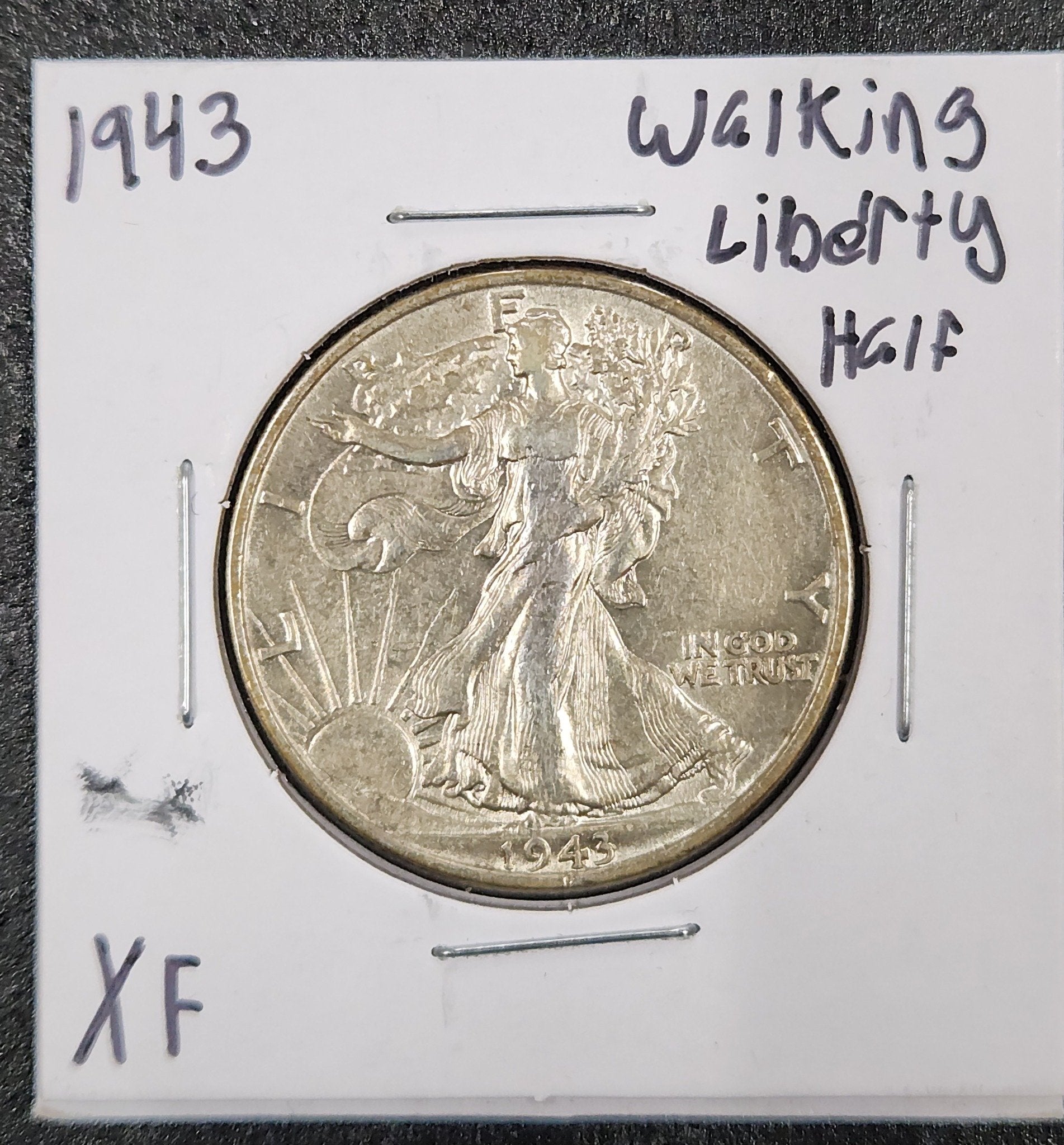 1943 Walking Liberty Half XF — Obverse