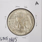 1943 Walking Liberty Half XF — Reverse