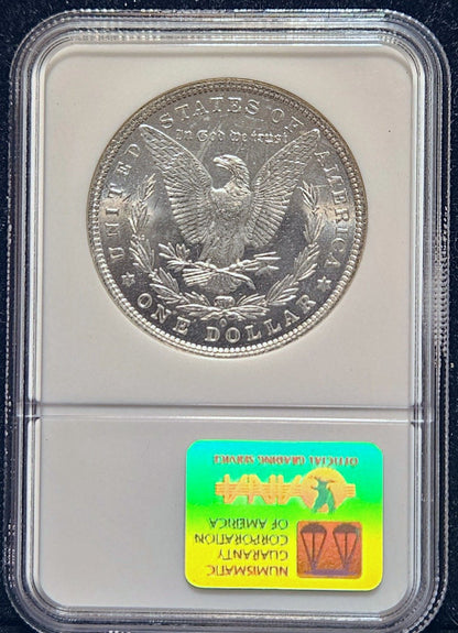 1882-O Morgan Silver Dollar NGC MS-63 7510.63-0171366366628696 — Reverse