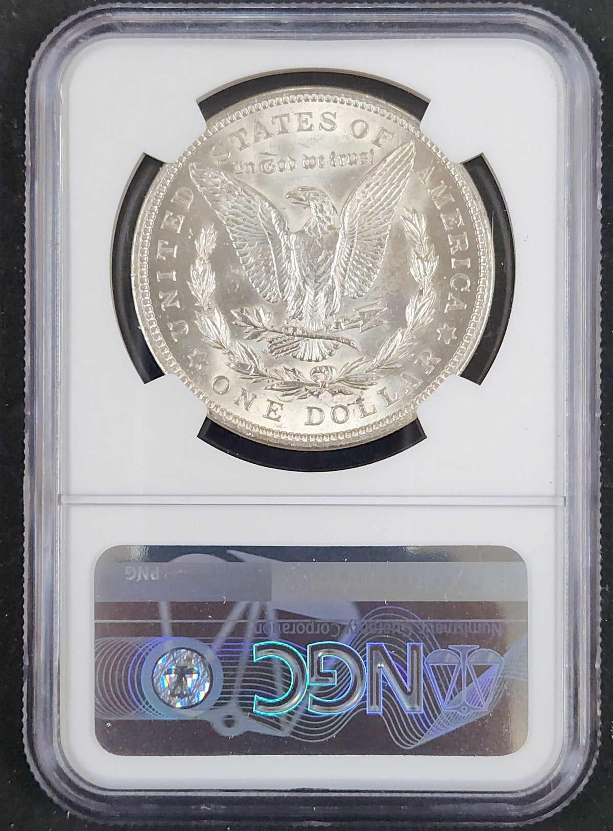 1921 Morgan Dollar MS61 NGC 7600.61-01729661006079829011 — Reverse